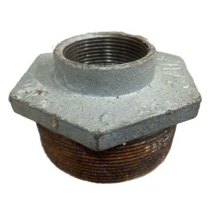 RIDUZIONE IN GHISA ZINCATA FILETTATO M/F 3 x 1 - 1/2