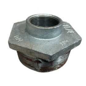 RIDUZIONE IN GHISA ZINCATA FILETTATO M/F 3 x 1 - 1/4