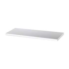 MENSOLA ARREDAMENTO IN LEGNO BIANCA CM. 20x1,8x60