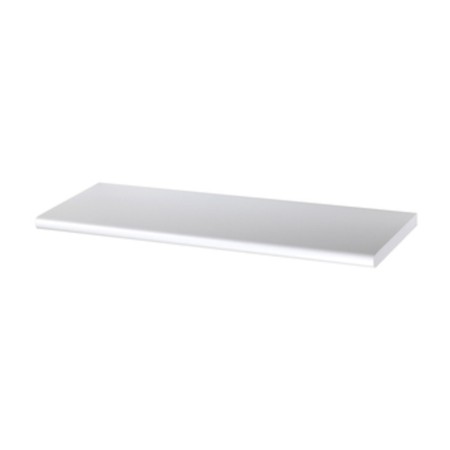 MENSOLA ARREDAMENTO IN LEGNO BIANCA CM. 20x1,8x60