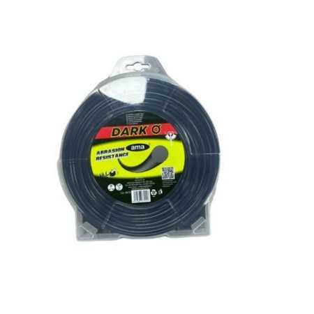 Ama Dark O nero filo per decespugliatore tondo mm. 3,3x46 mt.