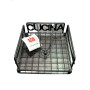 DC CASA PORTA TOVAGLIOLI IN METALLO NERO OPACO CM. 18x18x7h.