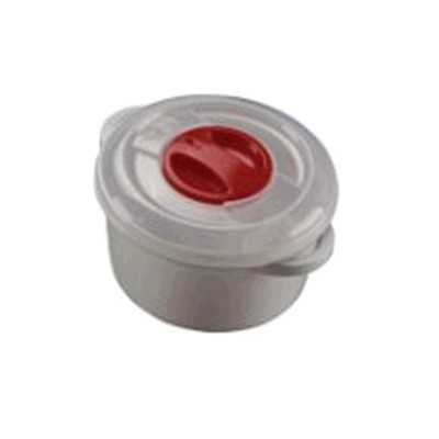 CONTENITORE IN PLASTICA PER MICROONDE CON VALVOLA LT. 0,500 