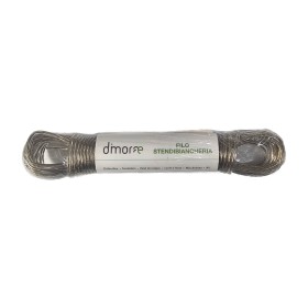 DIMORAE FILO PER STENDIBIANCHERIA RIVESTITO IN ACCIAIO mt. 10x2,5 mm.
