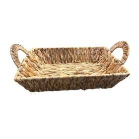 DC CASA CESTO PORTAOGGETTI INTRECCIATO CON MANICI CM. 27x17