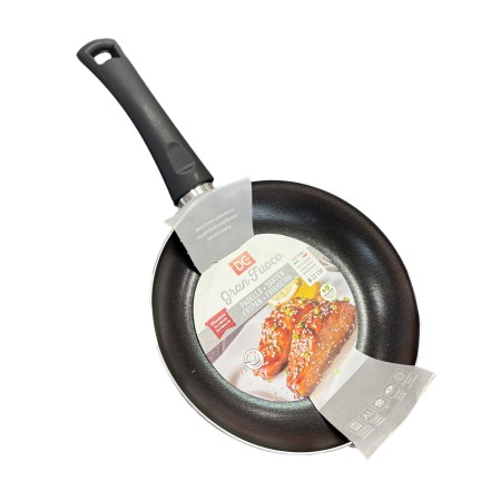 DC CASA GRAN FUOCO PADELLA IN ALLUMINIO CON MANICO ATERMICO CM.