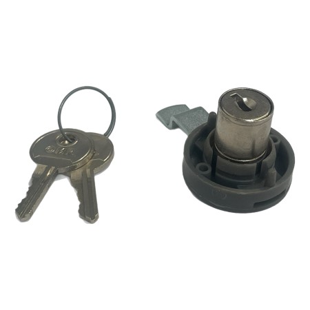 SERRATURA PER ANTA CASSETTI CARTELLIERE INTERNA CILNDRO DIAM. 17 mm.