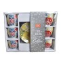 DC CASA TAZZINA CAFFE 90CC+PIATTINO SET 6PZ DECO
