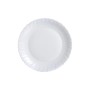 LUMINARC FESTON PIATTO PIANO 25CM BIANCO