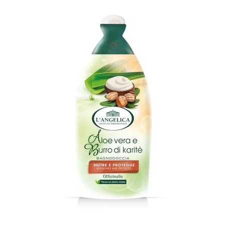 L'ANGELICA BAGNODOCCIA ALOE VERA E BURRO DI KARITE' 500ML