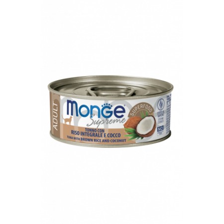 MONGE SUPREME AD. TONNO/RIS COCCO gr.80