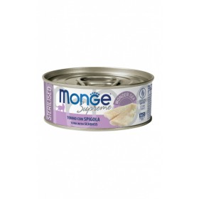 MONGE SUPREME STERILISED. TONNO SPIGOLA gr.80