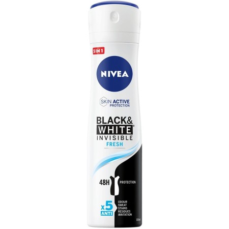 NIVEA DEODORANTE SPRAY BLACK & WHITE INVISIBLE FRESH ML. 150