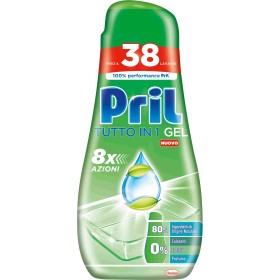 PRIL TUTTO IN 1 GEL LAVASTOVIGLIE 8 AZIONI 608ML