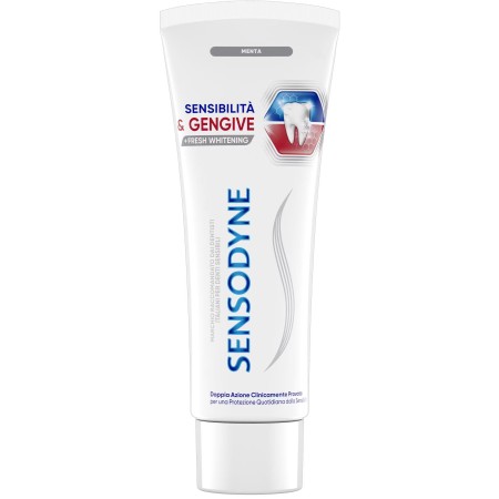 SENSODYNE SENSIBILITA' & GENGIVE FRESHWHITINING MENTA DENTIFRICIO DA DENTI 75ML