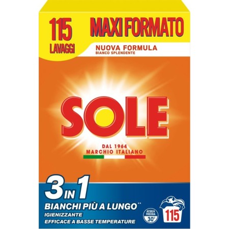 SOLE DETERSIVO LAVATRICE IN POLVERE 3IN1 110 MISURINI