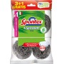 SPONTEX SPIRENETT INOX PAGLIETTA 3+1 PEZZI
