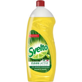 SVELTO CLEAN ACTIVE DETERSIVO PIATTI ZENZERO E LIMONE 930ML