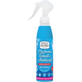 SWEET HOME PROFUMA TESSUTI E AMBIENTE IGIENIZZANTE BLUE MARINE SPRAY 250ML