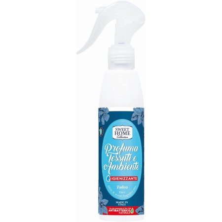 SWEET HOME PROFUMA TESSUTI E AMBIENTE IGIENIZZANTE TALCO SPRAY 250ML