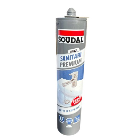 SOUDAL SILICONE MULTIUSO BIANCO PER SANITARI ML. 300