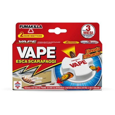 VAPE ESCA CASETTE CONTRO SCARAFAGGI PZ. 2