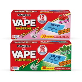 VAPE PIASTRINE ZANZARE 30PZ PROFUMATE MIX