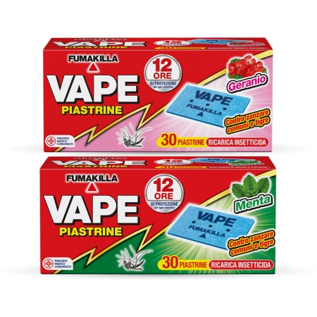 VAPE PIASTRINE ZANZARE 30PZ PROFUMATE MIX