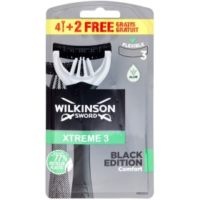 WILKINSON SWORD XTREME 3 BLACK EDITION COMFORT 4 RASOI + 2 GRATIS