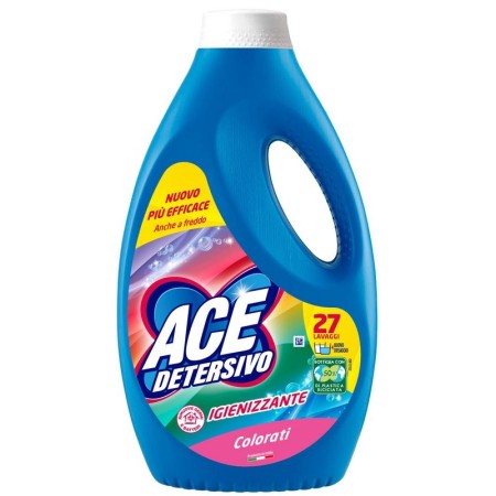 ACE DETERSIVO LAVATRICE LIQUIDO IGIENIZZANTE COLORATI 27 LAVAGGI
