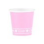 CLENDY BIO BICCH.CAFFE'CARTA 50PZ ROSA