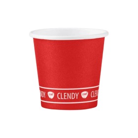 CLENDY NATALE ROSSO BICCH.CAFFE'CARTA 50PZ