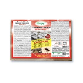 COPYR MOUSE TABLET TAVOLE ADESIVE PER TOPI E RATTI cm. 19x14 PZ. 2