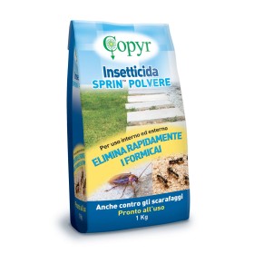 COPYR SPRIN POLVERE INSETTICIDA ACARICIDA CONTRO INSETTI STRISCIANTI KG. 1