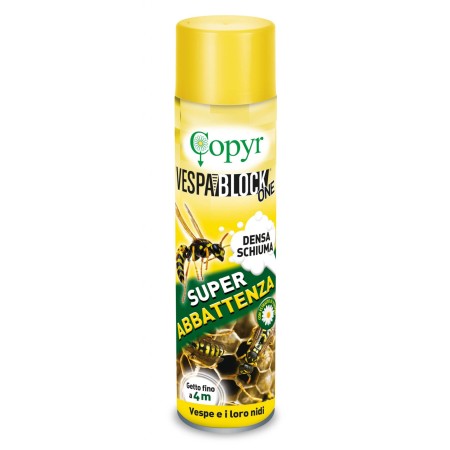 COPYR VESPABLOCKONE INSETTICIDA SCHIUMOGENO SPRAY CONTRO VESPE ML. 750