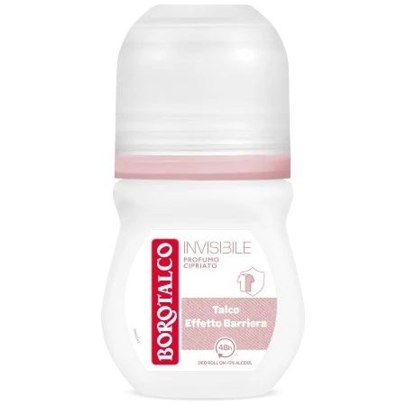 BOROTALCO DEODORANTE ROLL ON 50ML INVISIBILE TALCO PROFUMO CIPRIATO