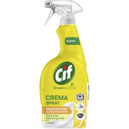 CIF GREEN ACTIVE SGRASSATORE CREMA LIMONE SPRAY 650ML
