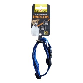 GIMDOG COLLARE NYLON O-RING 1.0*20-30 CM BLU