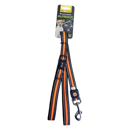 GIMDOG GUINZAGLIO MESCH 2.0*120 CM ARANCIO