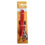 LEASH FOR DOGS IN RED NYLON MM. 10 CM. 120