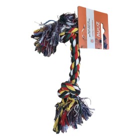 COTTON BONE FOR DOGS WITH TWO KNOTS CM. 22