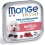 MONGE FRESH PATE AND CHUNKS FOR DOGS WITH BEEF GR. 100