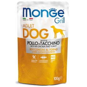 MONGE GRILL BUSTE pollo/tacchino. gr. 100