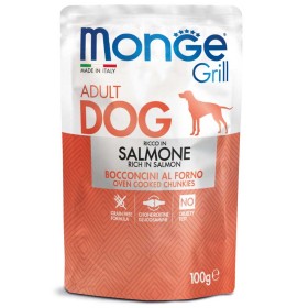 MONGE GRILL BUSTE salmone gr. 100