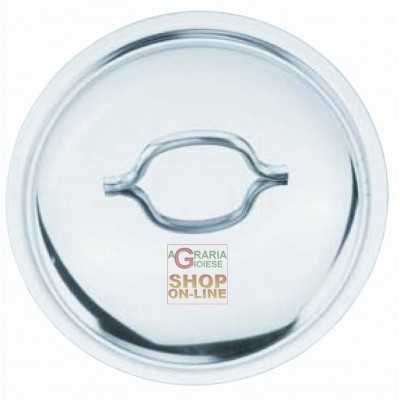 COVER FOR BOILER POT WITH POLISHED STAINLESS STEEL HANDLE CM. 40