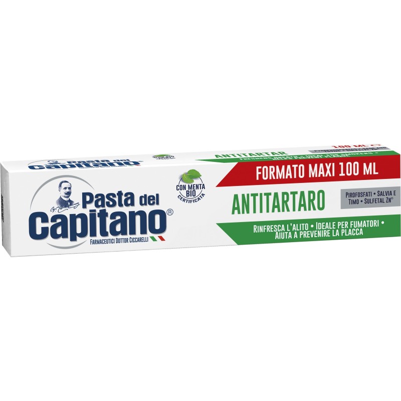 PASTA DEL CAPITANO ANTITARTARO DENTIFRICIO 100ML