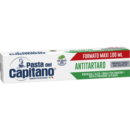 PASTA DEL CAPITANO ANTITARTARO DENTIFRICIO 100ML