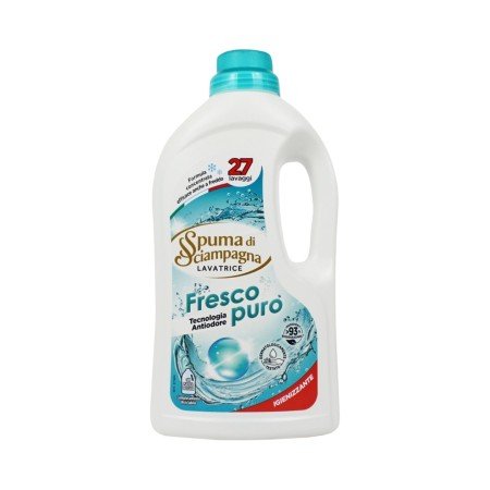 SPUMA DI SCIAMPAGNA LAVATRICE FRESCO PURO 27 LAVAGGI