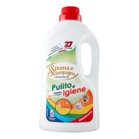 SPUMA DI SCIAMPAGNA LAVATRIVE PULITO E IGIENE 27 LAVAGGI