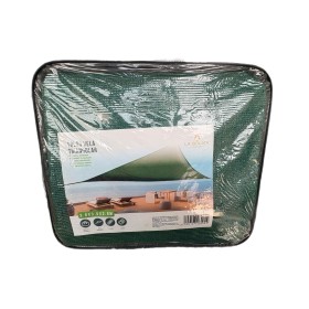 VELA RETE PARASOLE TRIANGOLARE DI COLORE VERDE